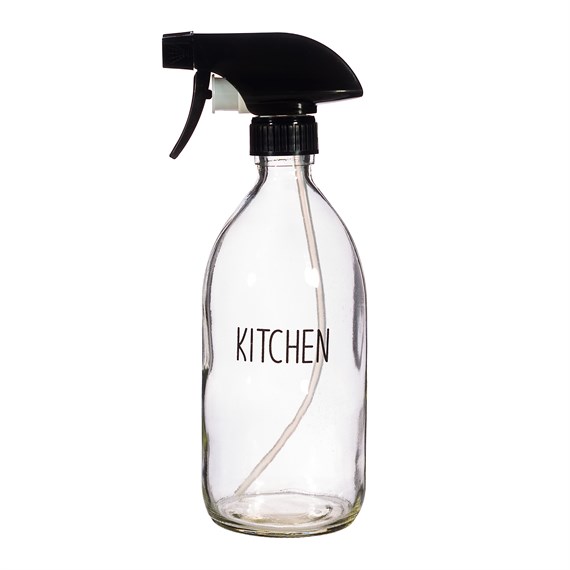 Kitchen Refillable Bottle with Spray