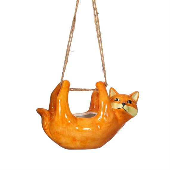 Hanging Fox Planter