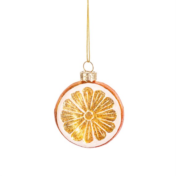 Orange Slice Shaped Bauble