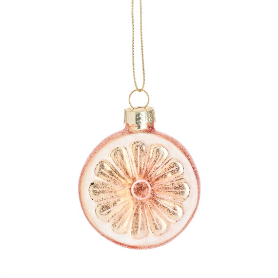 Orange Slice Shaped Bauble