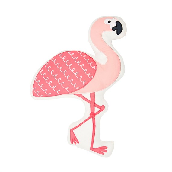 Exclusive Tropical Summer Flamingo Novelty Cushion