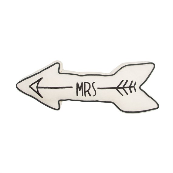 Exclusive Mrs Arrow Novelty Cushion