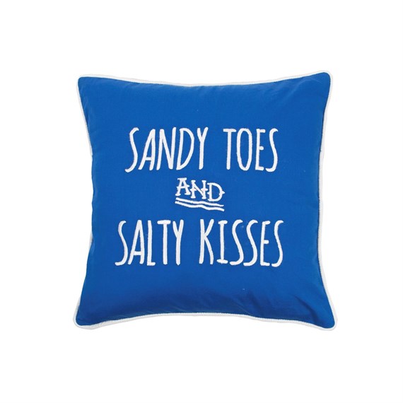 Sandy Toes & Salty Kisses Cushion