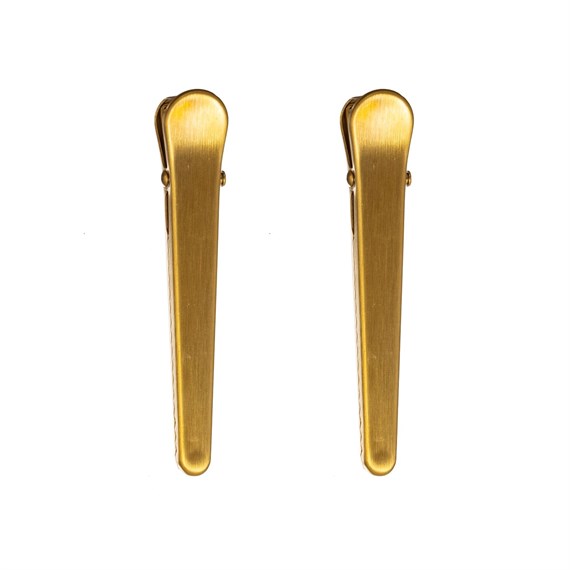 Long Brass Clip - Set of 2