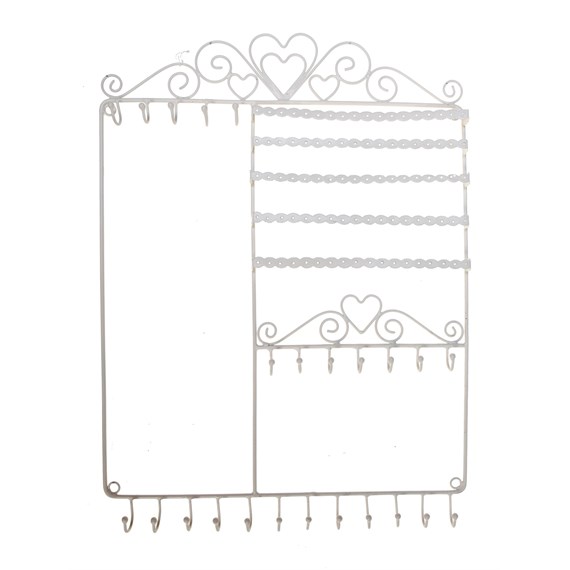 Wall Jewellery Stand Cream