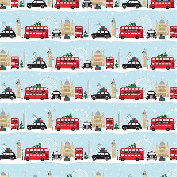 London Scene Gift Wrap