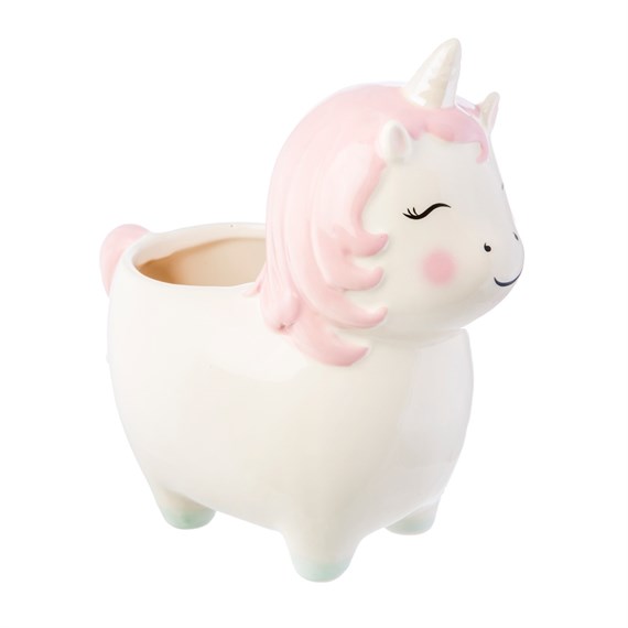 Rainbow Unicorn Planter