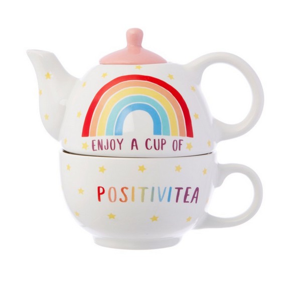 Rainbow Positivitea Tea For One