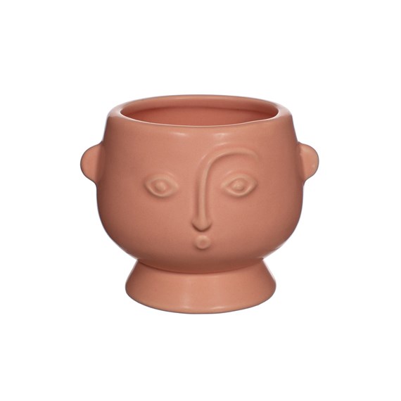 Small Face Planter Matt Pink