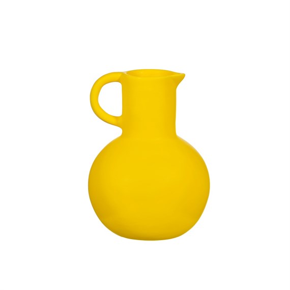 Small Amphora Jug Vase Sunshine Yellow