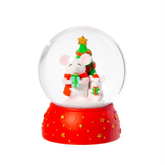 Christmas Mice Snowglobe