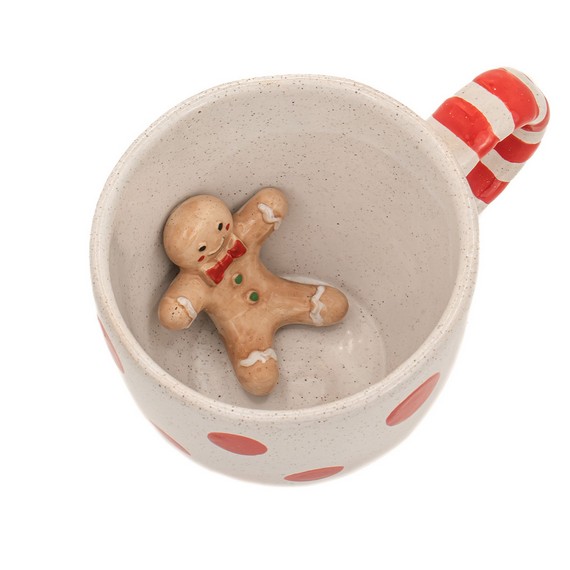 Gingerbread Man Surprise Mug