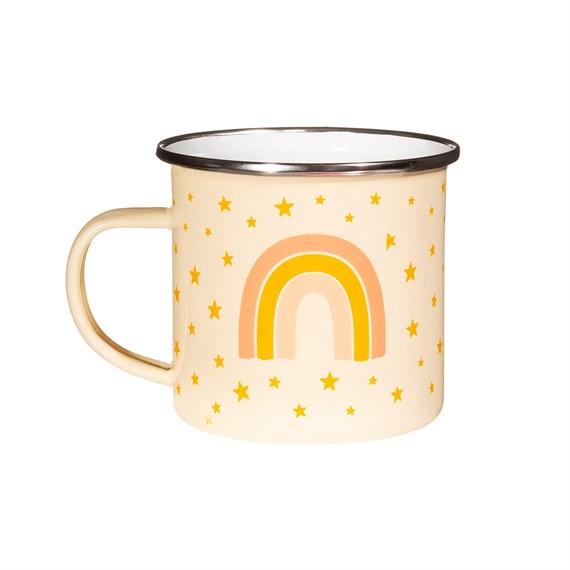 Earth Rainbow Enamel Mug