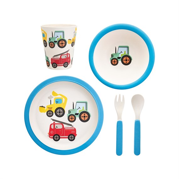 Transport Bamboo Tableware Set