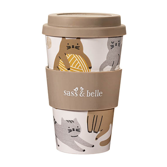 Cats Travel Coffee Cup