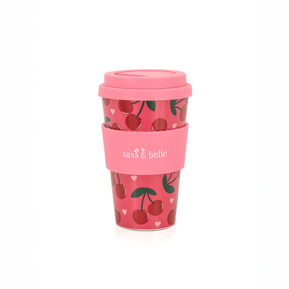 Cherry Travel Coffee Cup