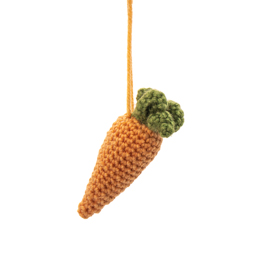 Crochet Carrot Felt Decoration