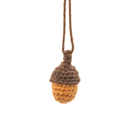 Crochet Acorn Hanging Decoration