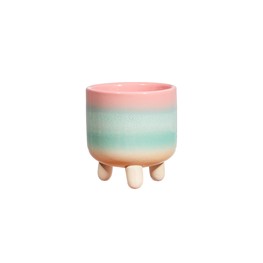 Pastel Ombre Leggy Planter Small