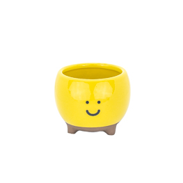 Sass & Belle - Fioriera Piccola In Ceramica Con Api - Decorazione Da Interno, Dipinta A Mano, 7,5 Cm - 5