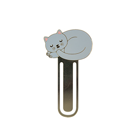 Cat Metal Bookmark