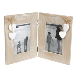 Ashley Farmhouse Double Standing Photo Frame