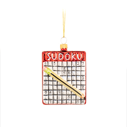 Sudoku Shaped Bauble