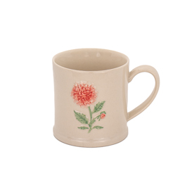 Dahlia Embossed Mug
