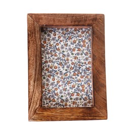 Dark Brown Wood Photo Frame