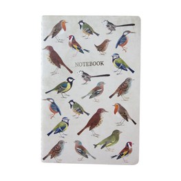 Vintage Birds A5 Notebook