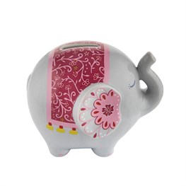 Money Boxes - mandala elephant money bank
