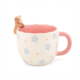 Peeking Goat Mug