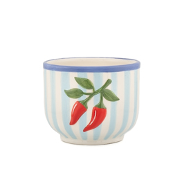 Handpainted Chilli Pepper Planter