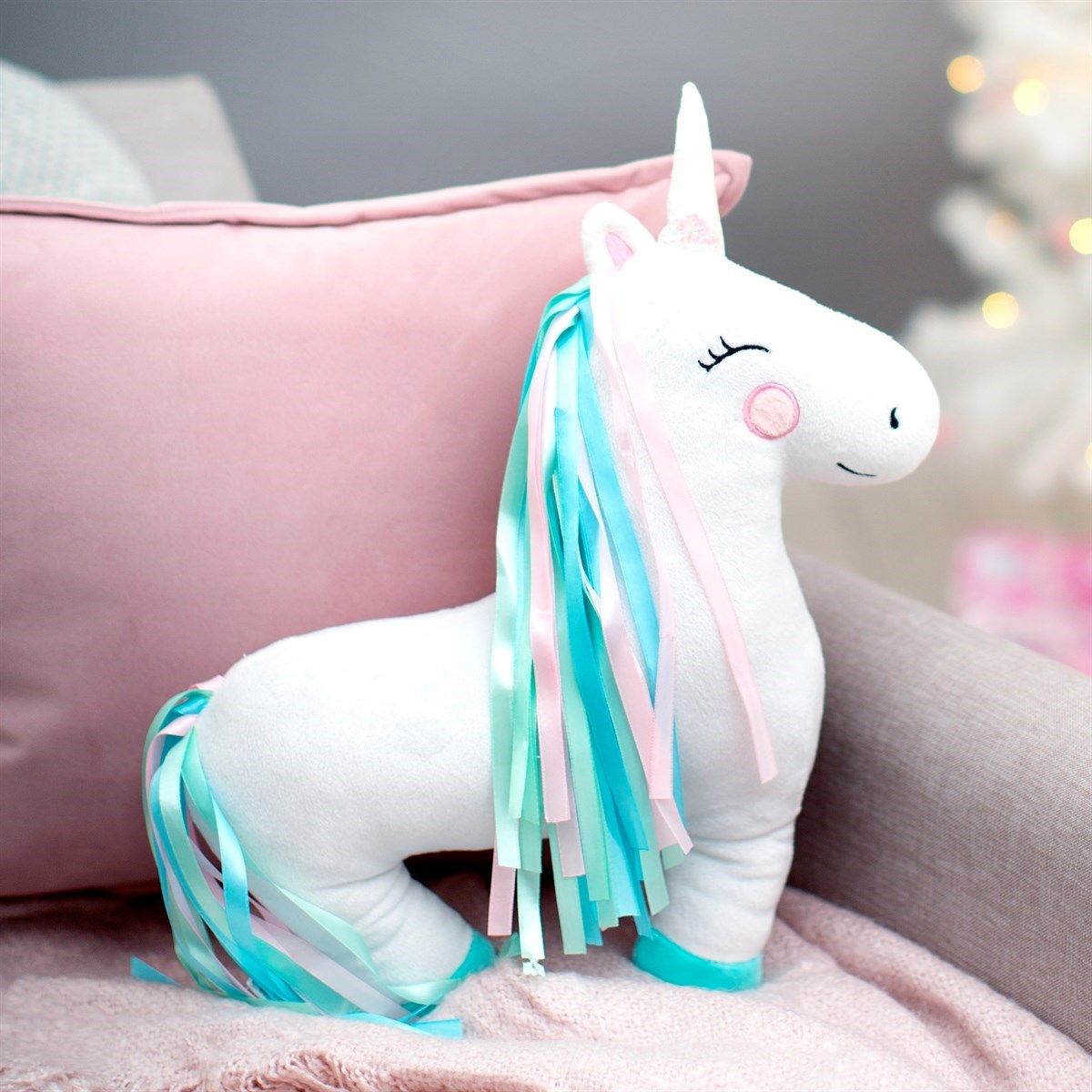 unicorn decorative pillow