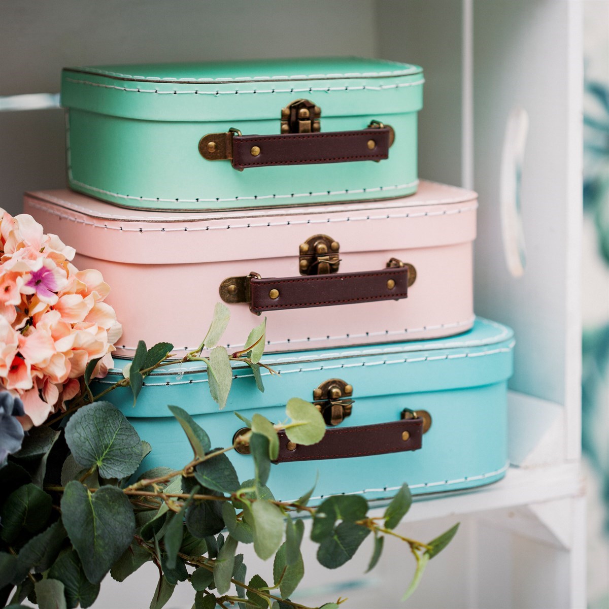 retro suitcase set