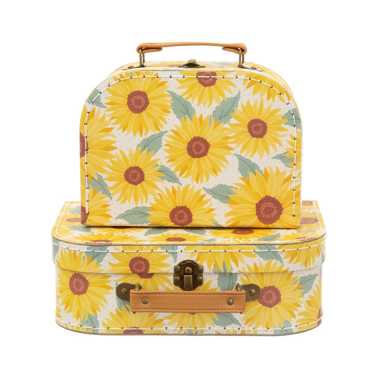 sunflower suitcase
