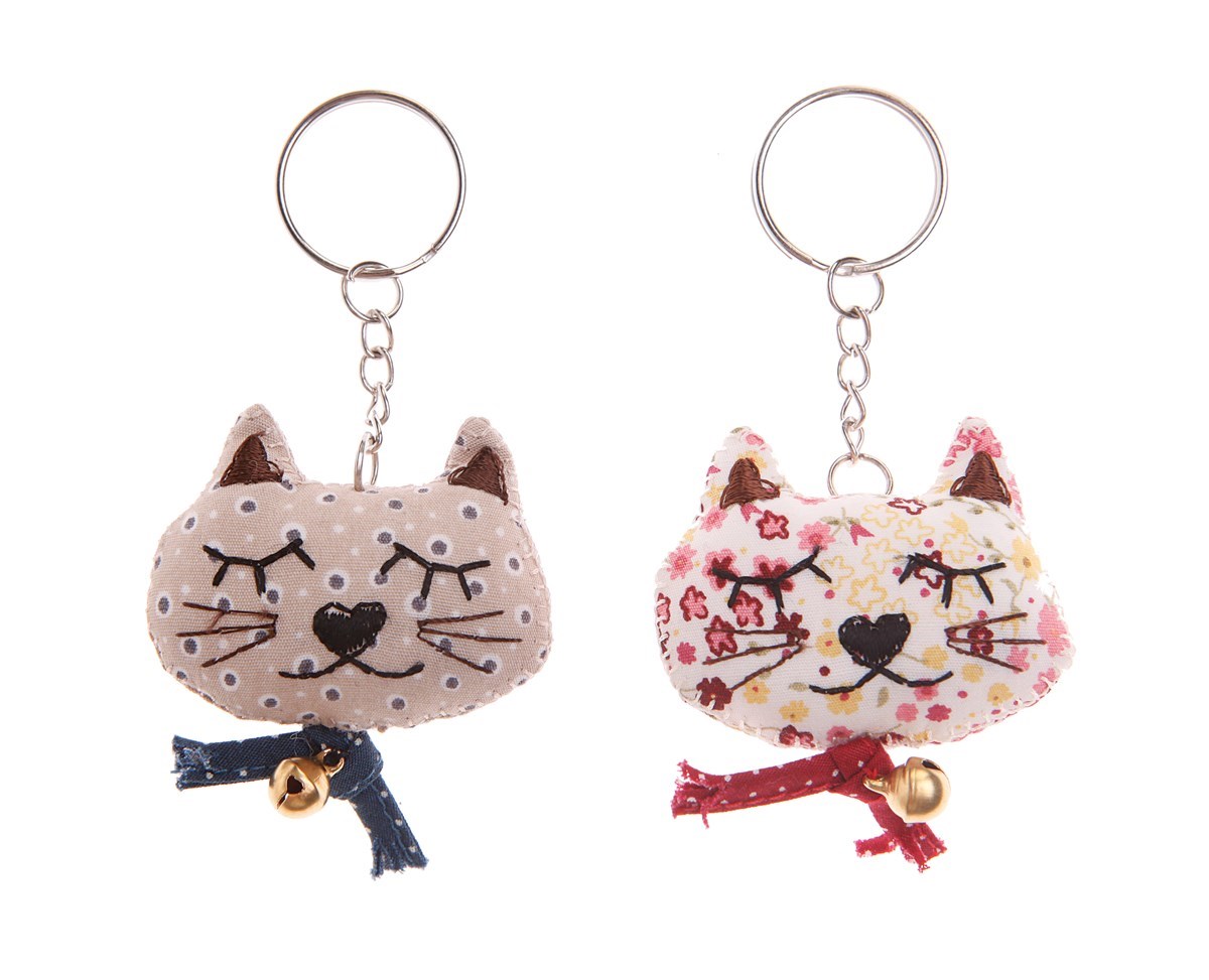 Vintage Cat Keyring - Lucky Dip