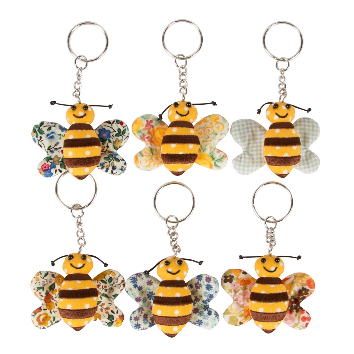 Sass & Belle Buzz Bee Keyring (1 Supplied)