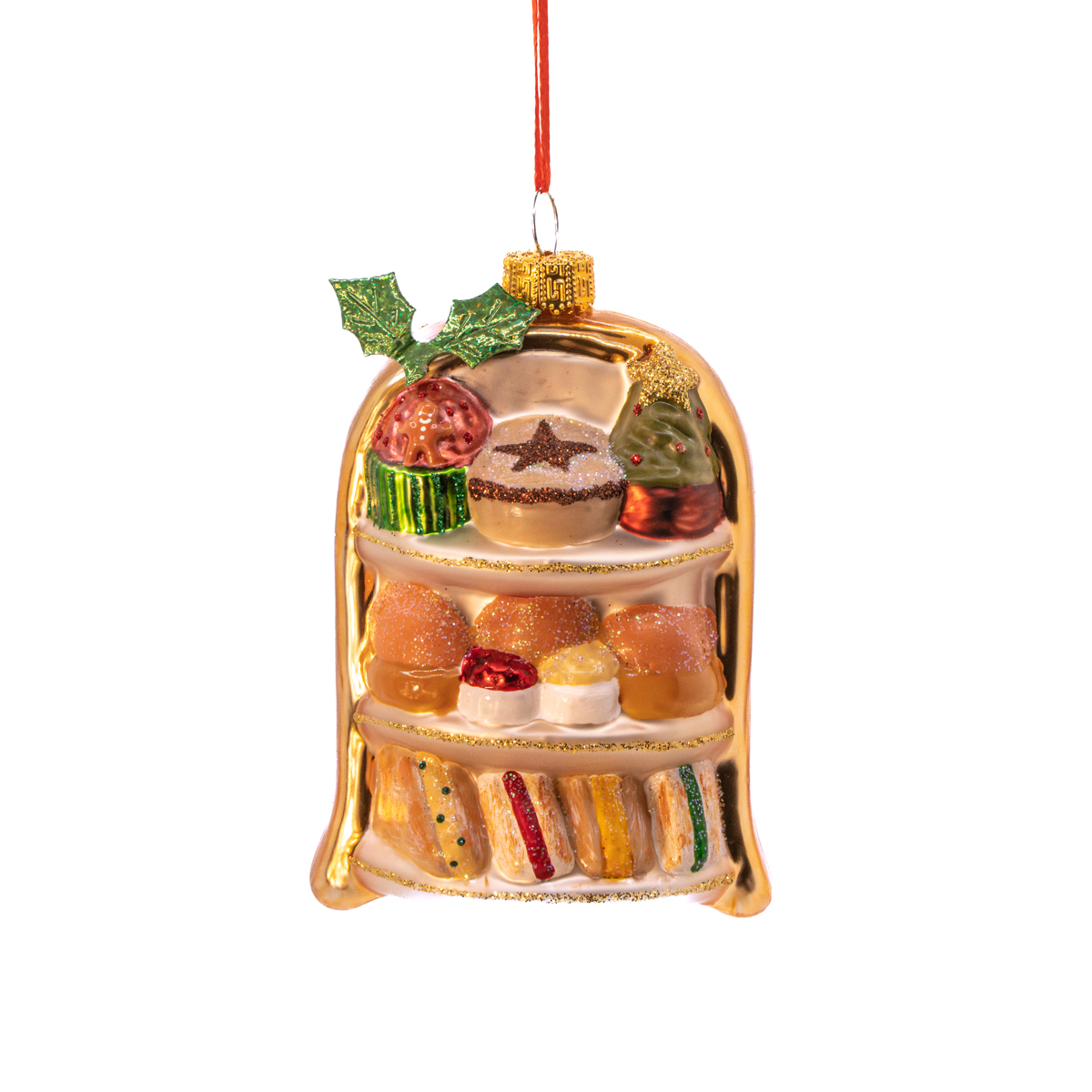 Christmas Tea Dome Bauble