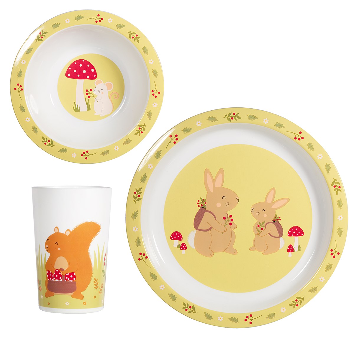 Kids dinnerware set discount
