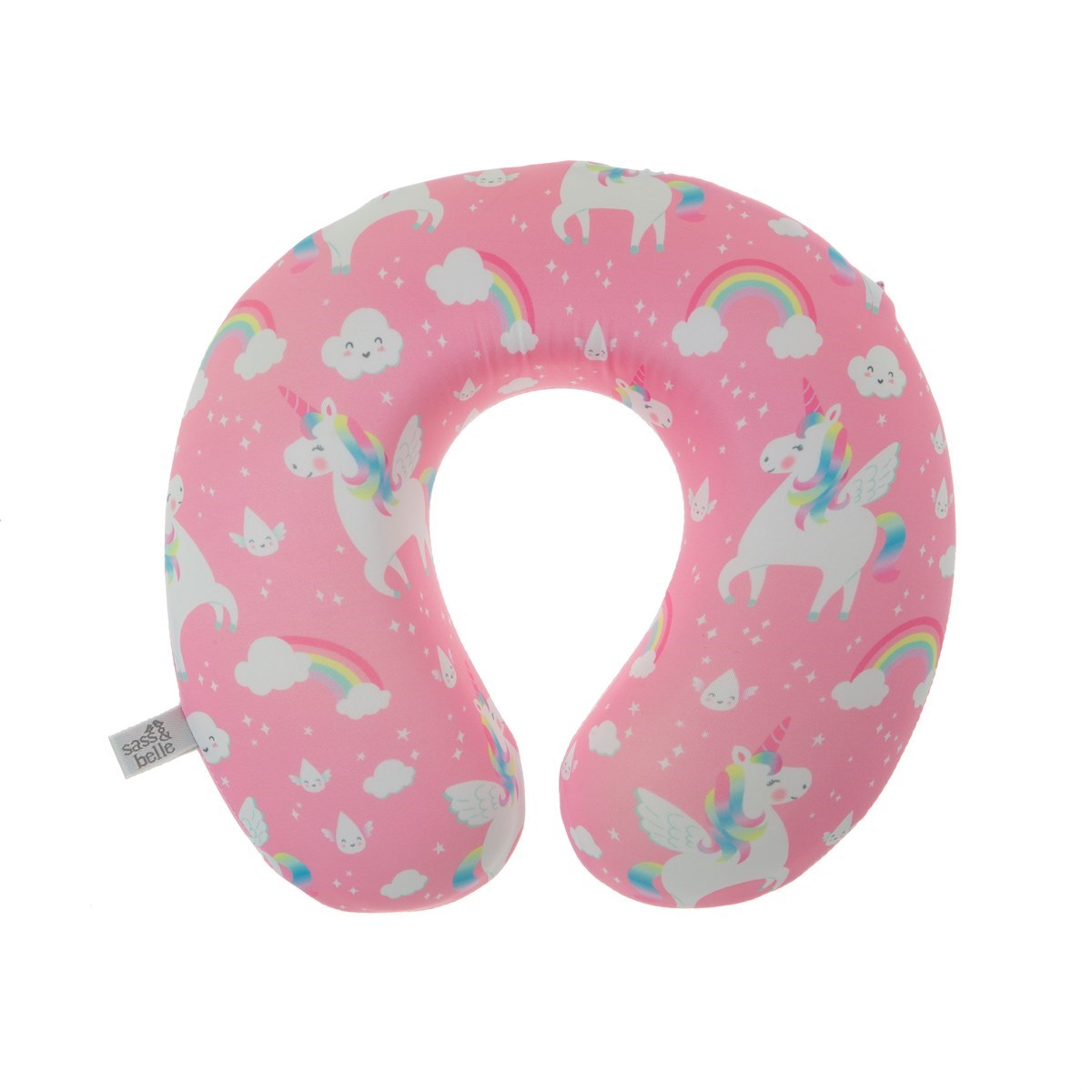 Rainbow Unicorn Travel Neck Pillow