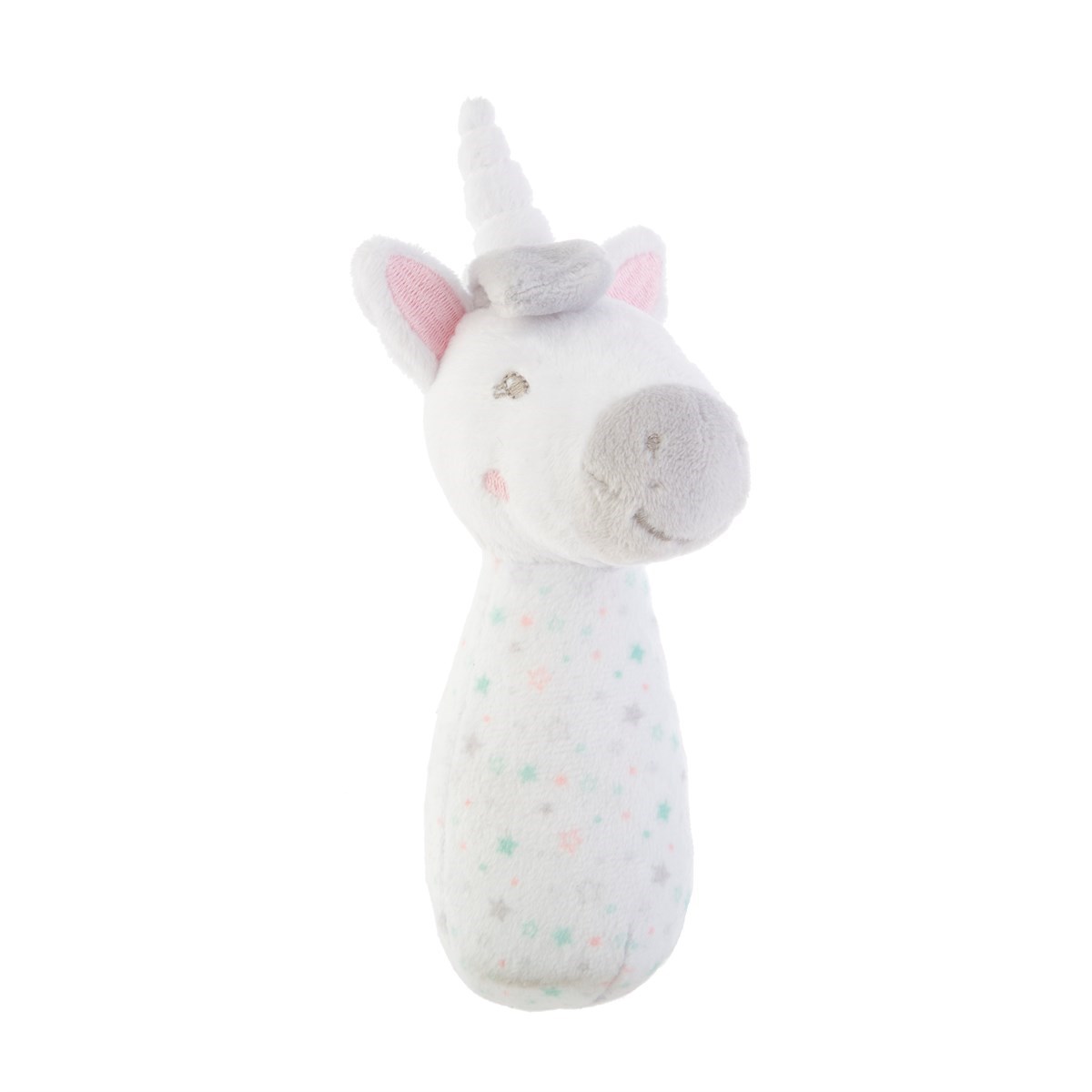 unicorn baby rattle