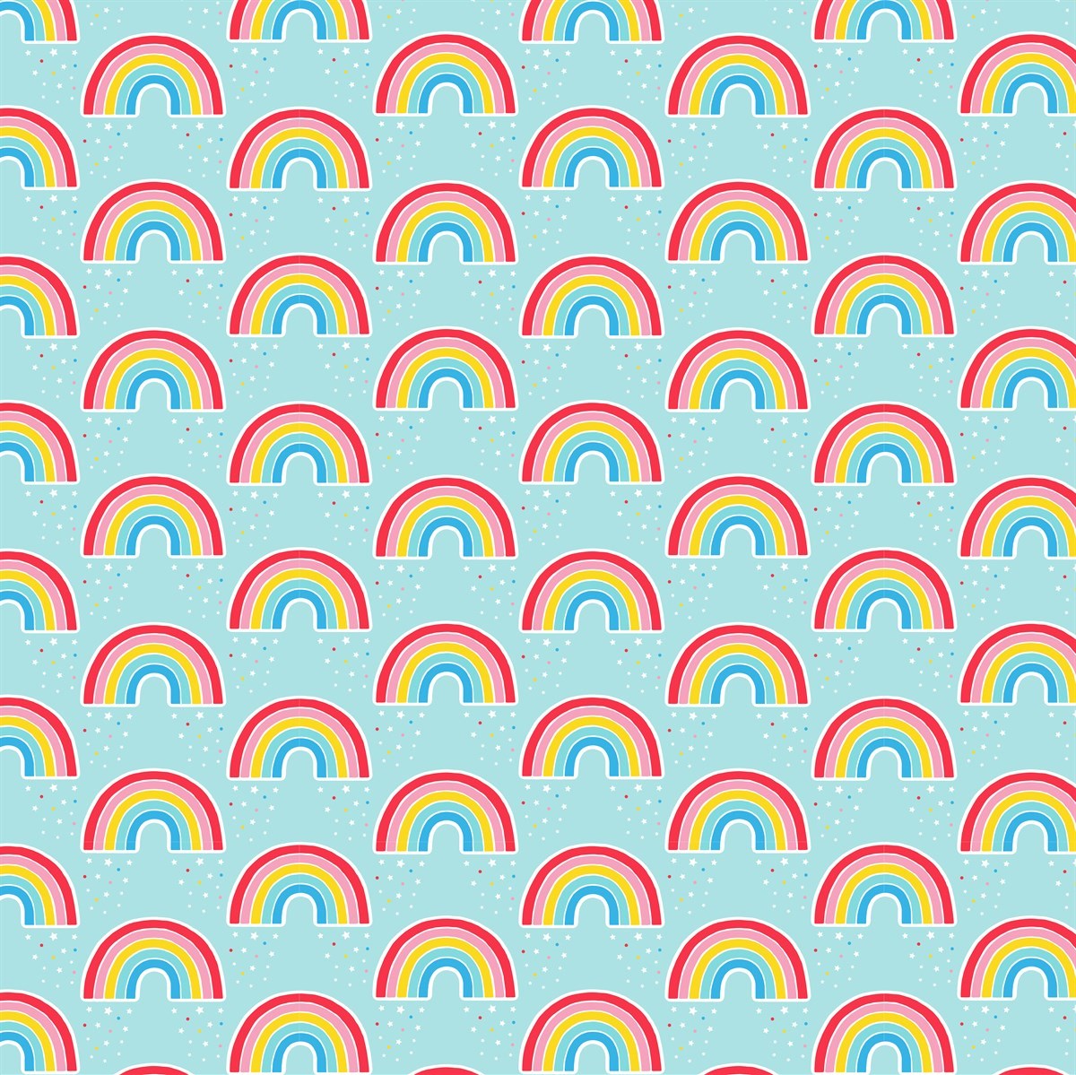 Rainbow Wrapping Paper Sheet — HOORAY ALL DAY