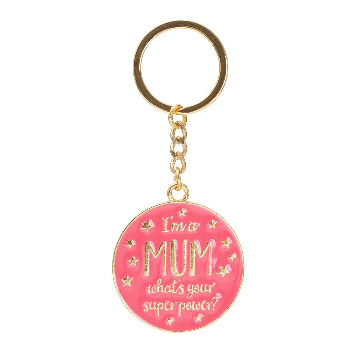 CAT IN MUG KEYRING BRAND NEW