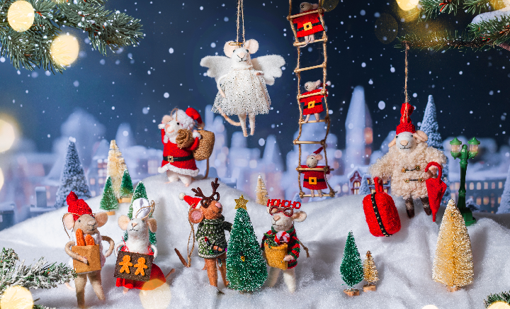 Mouse Christmas Decorations