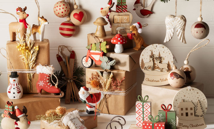 Wooden Christmas Decorations