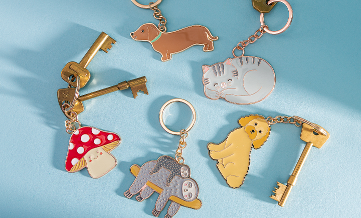 Cute Keyrings and Co