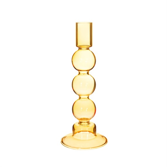 Bubble Candle Holder Yellow