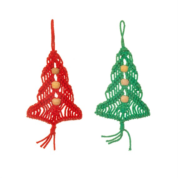 Crochet Colourful Tree Decoration - Lucky Dip