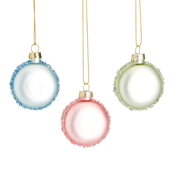 Macaroon Shaped Bauble - Lucky Dip